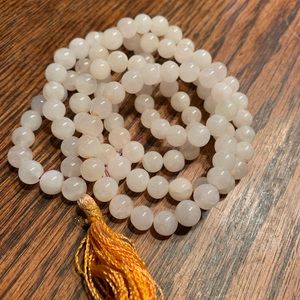 CLEARANCE MALA beads quartz